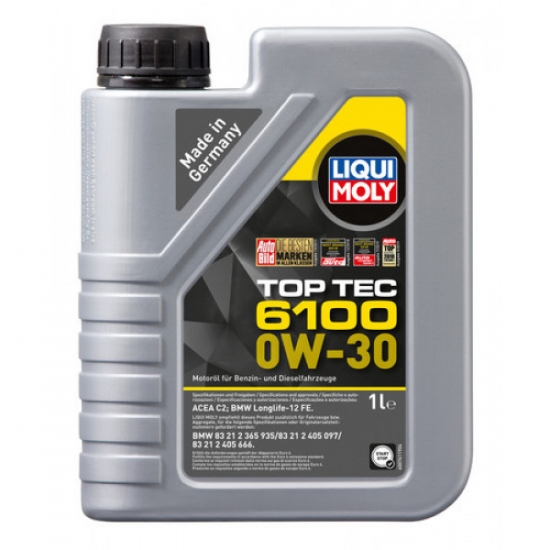 LIQUI MOLY motoreļļa liqui moly toptec 6100 0w30 1l