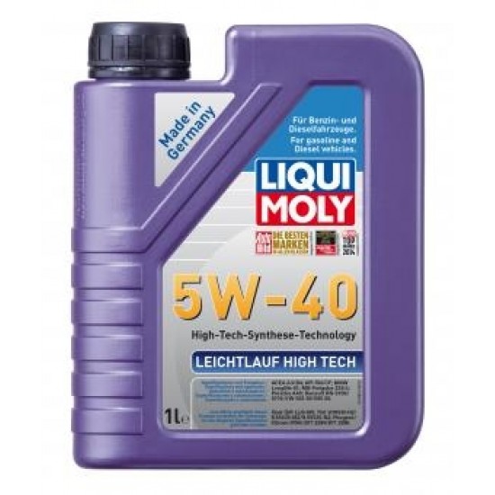 LIQUI MOLY motoreļļa liqui moly leichtlauf ht 5w40 1l