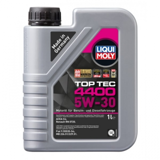 LIQUI MOLY motoreļļa liqui moly top-tec 4400 5w30 1l