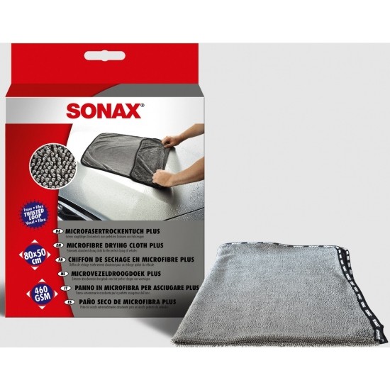 SONAX mikrošķiedras auduma lupata sonax pluss, 80 x 50 cm