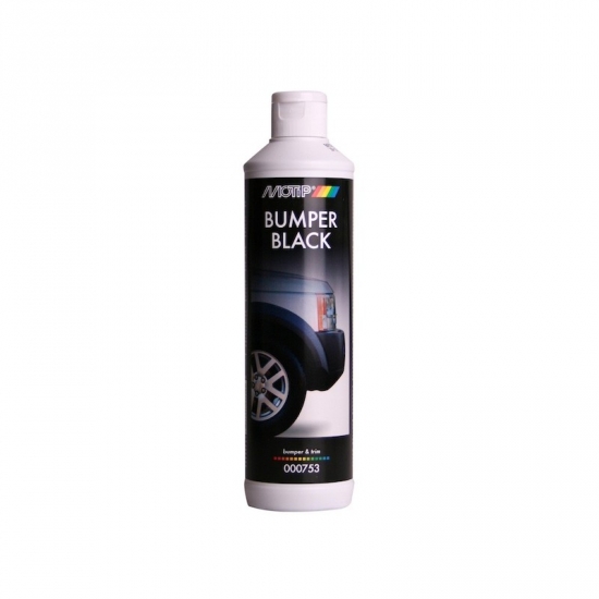 MOTIP bamperu kopšanas līdzeklis, melns, motip bumper black, 500 ml