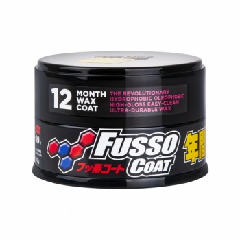 SOFT99 fusso coat 12 mēnešu vasks tumšs 200g