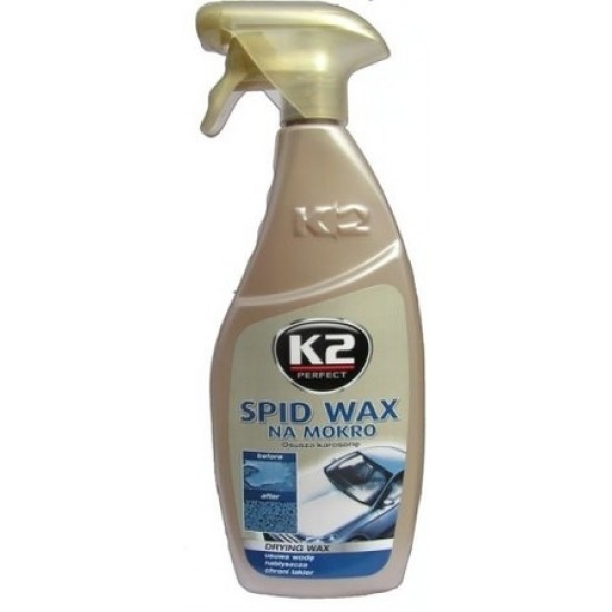 K2 auto vasks (sprejs) uz mitra auto, k2 spid wax, 770 ml.