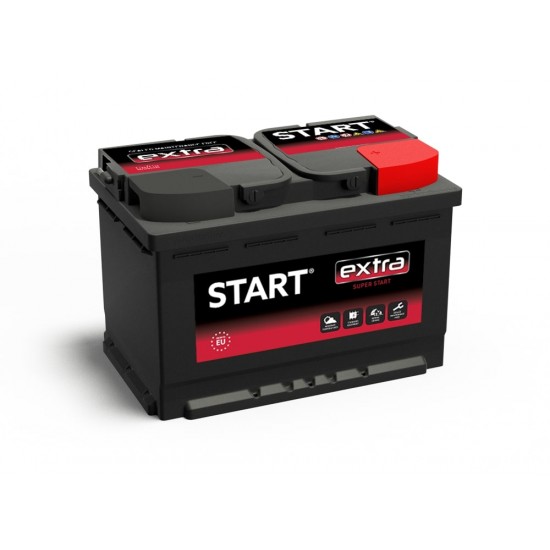 Akum. Start Extra R+ 12V 75Ah 680A 278x175x190