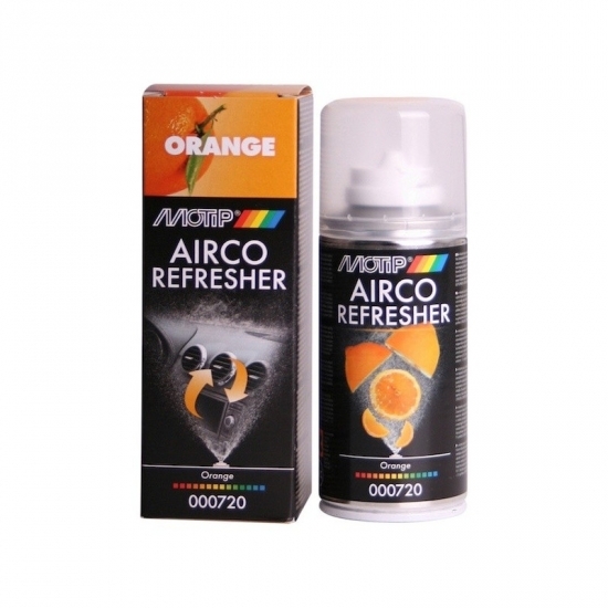 MOTIP auto kondicionieru atsvaidzinātājs, apelsīns, motip airco refresher orange, 150 ml