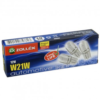 ZOLLEX spuldze W21W 12V 10gb. (60014)