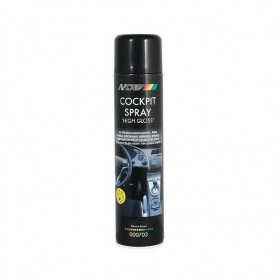 MOTIP paneļa aerosols, motip cockpitspray high gloss, 750 ml