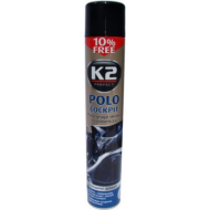 K2 paneļa pulējamais aerosols k2 cocpit, 750 ml (man perfume)