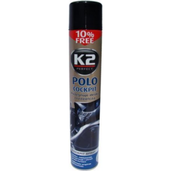 K2 paneļa pulējamais aerosols k2 cocpit, 750 ml (man perfume)