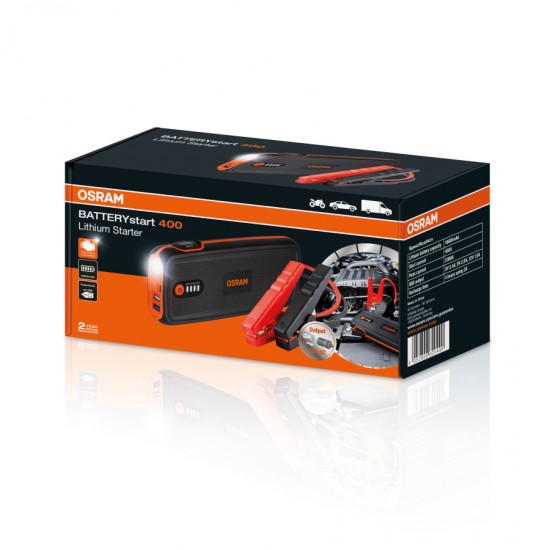 OSRAM BATTERYSTART400 Akumulatora starteris