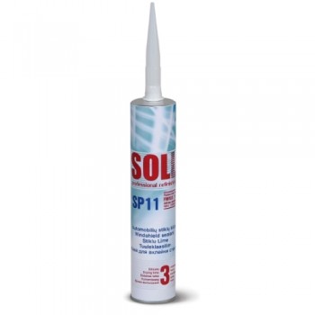 SOLL logu līme soll sp11, melna, 310ml