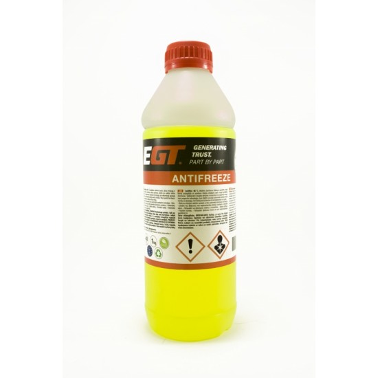 EGT antifrīzs, dzeltens, 1l