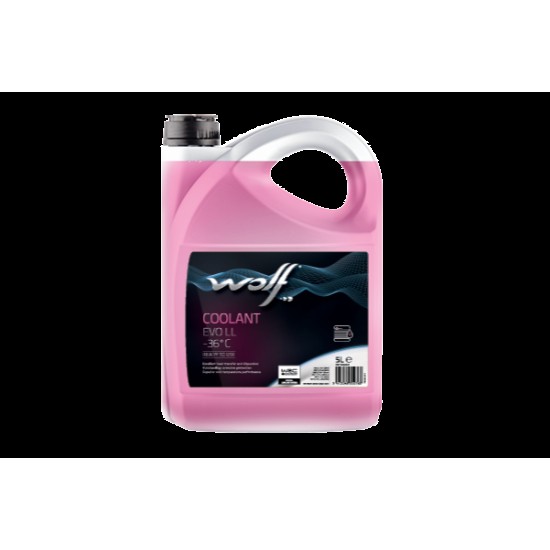 WOLF antifrīzs, wolf coolant evo ll -36°c, 5l