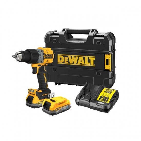 DeWalt DCD805E2T triecienurbjmašīna/urbjmašīna; 18V 2x1,7Ah