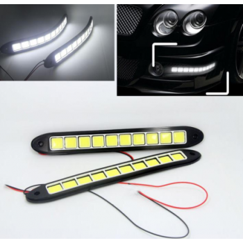 ALBURNUS dienas gaismas lukturis, led drl white, 25,5x3x0,5 cm