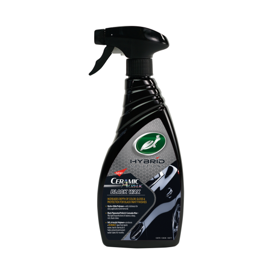 TURTLE WAX Hybrid Solutions Ceramic Acrylic Black Wax melns vasks, 500ml