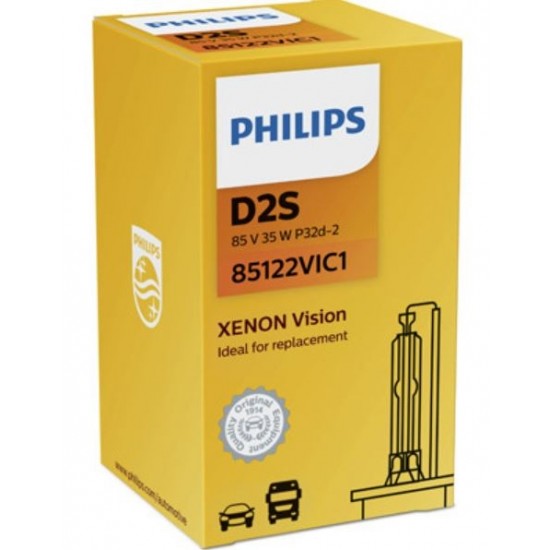 PHILIPS xenon philips d2s 85122vic1 85v 35w 1 vnt