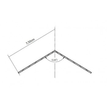 Cinkota metāla kore 2100mm