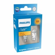 PHILIPS spuldze philips led w5w 12v 0.5w w2.1x9.5d amber ultinon pro6000