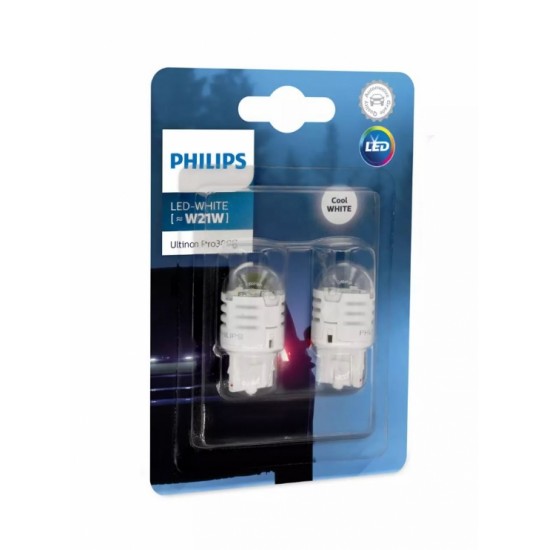 PHILIPS spuldze philips led w21w 12v 1,75w w3x16d ultinon pro3000