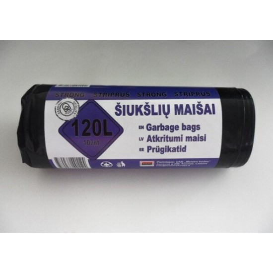 Atkritumu maiss 120L / 10 gab;