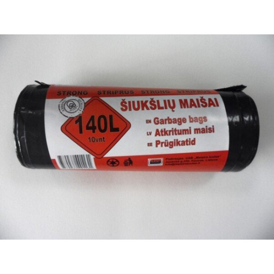 Atkritumu maiss 140L / 10 gab;