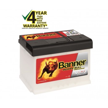 BANNER POWER BULL PRO Ca/Ca akum. 12V, 63Ah, 620En 241x175x190