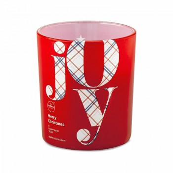 Aroma aromātiskā svece Ziemassvētku, Joy, Apple&Cinnamon, 130g