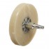 Stripe off wheel with mandrel 100mm