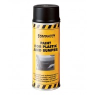 Plastmasas un bamperu krāsa aerosolā MELNA 400ml