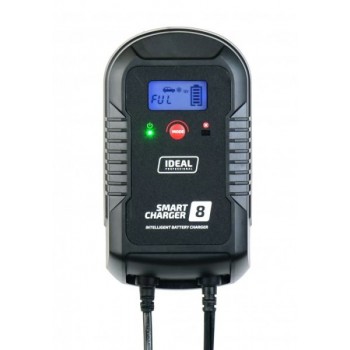 IDEAL Akumulatora lādētājs SMART CHARGER 8 LCD 6/12V 4/8A