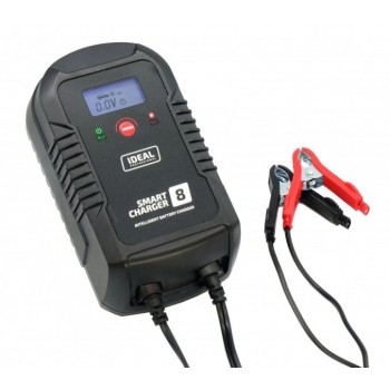 IDEAL Akumulatora lādētājs SMART CHARGER 8 LCD 6/12V 4/8A