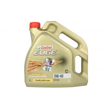 CASTROL Motoreļļa Castrol EDGE 0W-40 4L