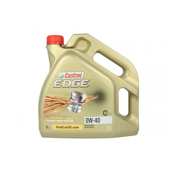 CASTROL Motoreļļa Castrol EDGE 0W-40 4L