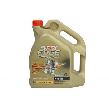 CASTROL Motoreļļa Castrol Edge Turbo Diesel 5W-40 5L