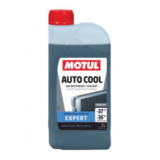 MOTUL Dzesēšanas šķidrums AUTO COOL EXPERT -37°C 1L