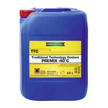 RAVENOL Dzesēšanas šķidrums TTC Premix -40°C Protect C11 20L