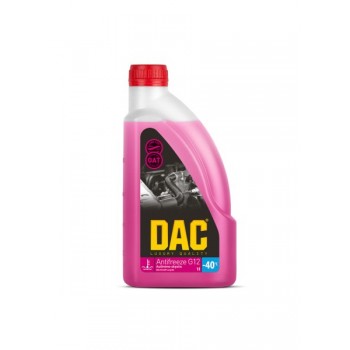 D.DANUSIO KF Dzesēšanas šķidrums DAC ANTIFREEZE G12 OAT Long life -40°C 1L