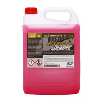 D.DANUSIO KF Dzesēšanas šķidrums 4MAX Antifreeze G12 -35°C 5L