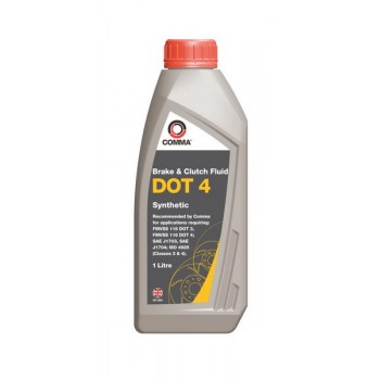 COMMA Bremžu škidrums DOT 4 BRAKE FLUID 1L