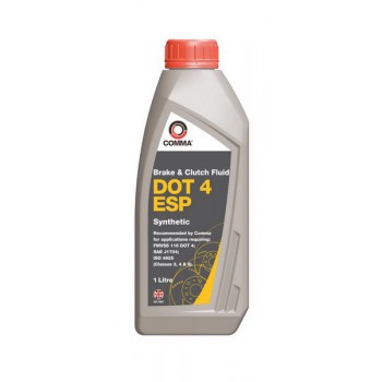 COMMA Bremžu škidrums DOT 4 ESP BRAKE FLUID 1L