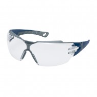 Safety spectacles UVEX PHEOS CX2, transparent; blue frame