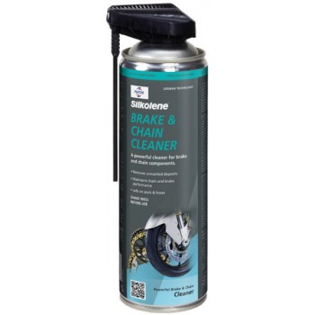 SILKOLENE Ķēdes tīrītājs BRAKE & CHAIN CLEANER 0,5l tīrīšanai bremzēm un ķēdēm