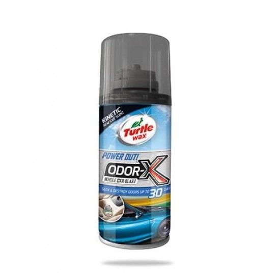 TURTLE WAX Līdzeklis gaisa kondic. sist. dezinfekcijai(ātrā iedarbība) TTW ODOR-X KINETIC 100ML