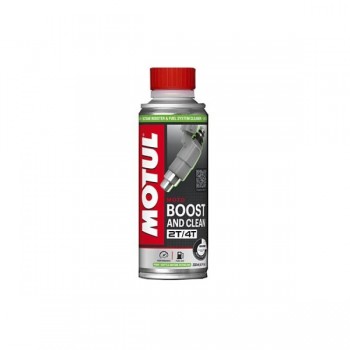 MOTUL Benzīna piedeva BOOST AND CLEAN 0,2l degvielas sistēmas tīrīšanai