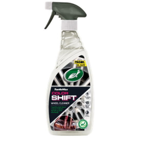 TURTLE WAX Color Shift Wheel Cleaner krāsu mainošs disku tīrīšanas līdzeklis, 750ml