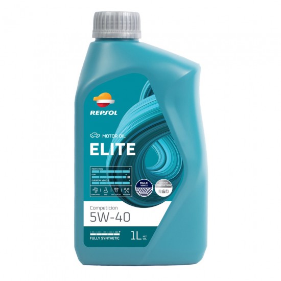 REPSOL Elite Competicion 5W40 motoreļļa 1L