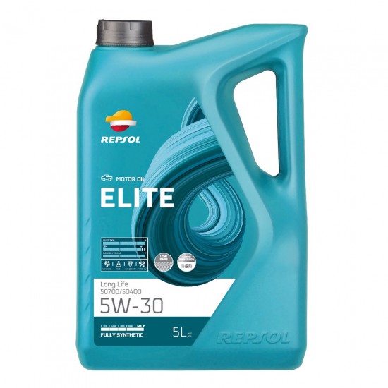 REPSOL Elite Long Life 507.000/504.000 5W30 motoreļļa 5L