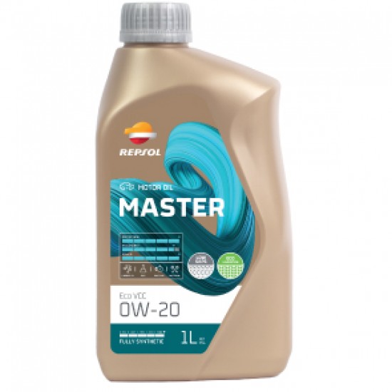 REPSOL MASTER ECO VCC 0W20 motoreļļa 1L