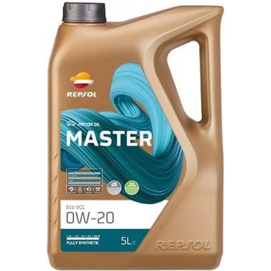 REPSOL MASTER ECO VCC 0W20 motoreļļa 5L